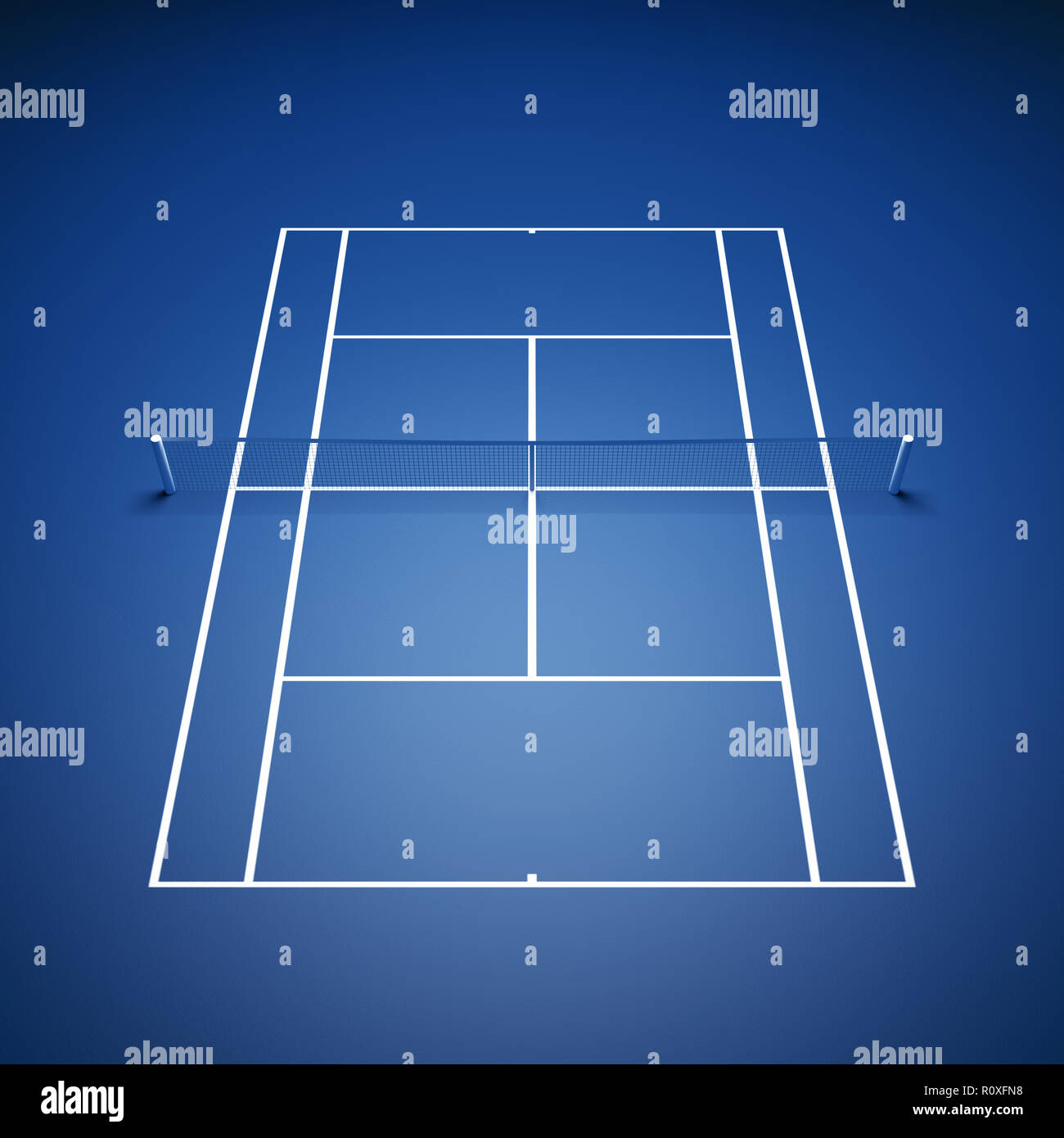 Tennis court , Hardcourt, Tennis tournament Stock Photo Alamy