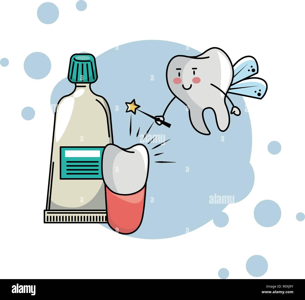 dental care cartoon Stock Vector Image & Art Alamy