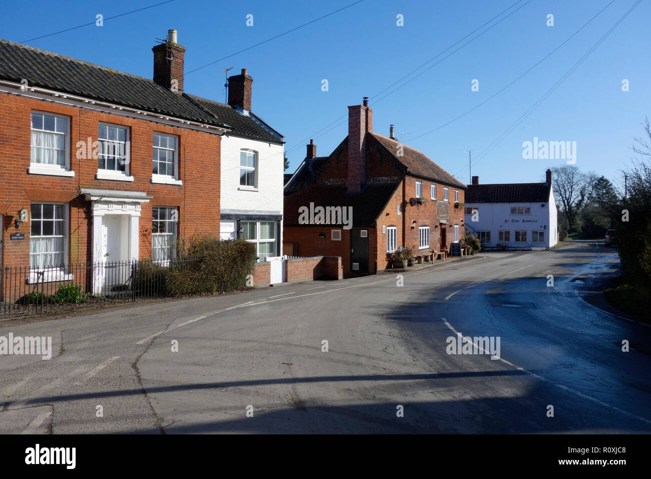 The Street, Neatishead, Norfolk Stock Photo Alamy