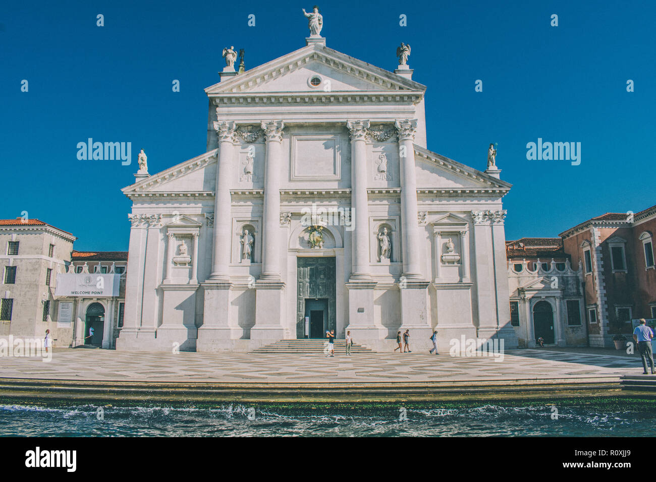A church in Venice, Italy Stock Photo