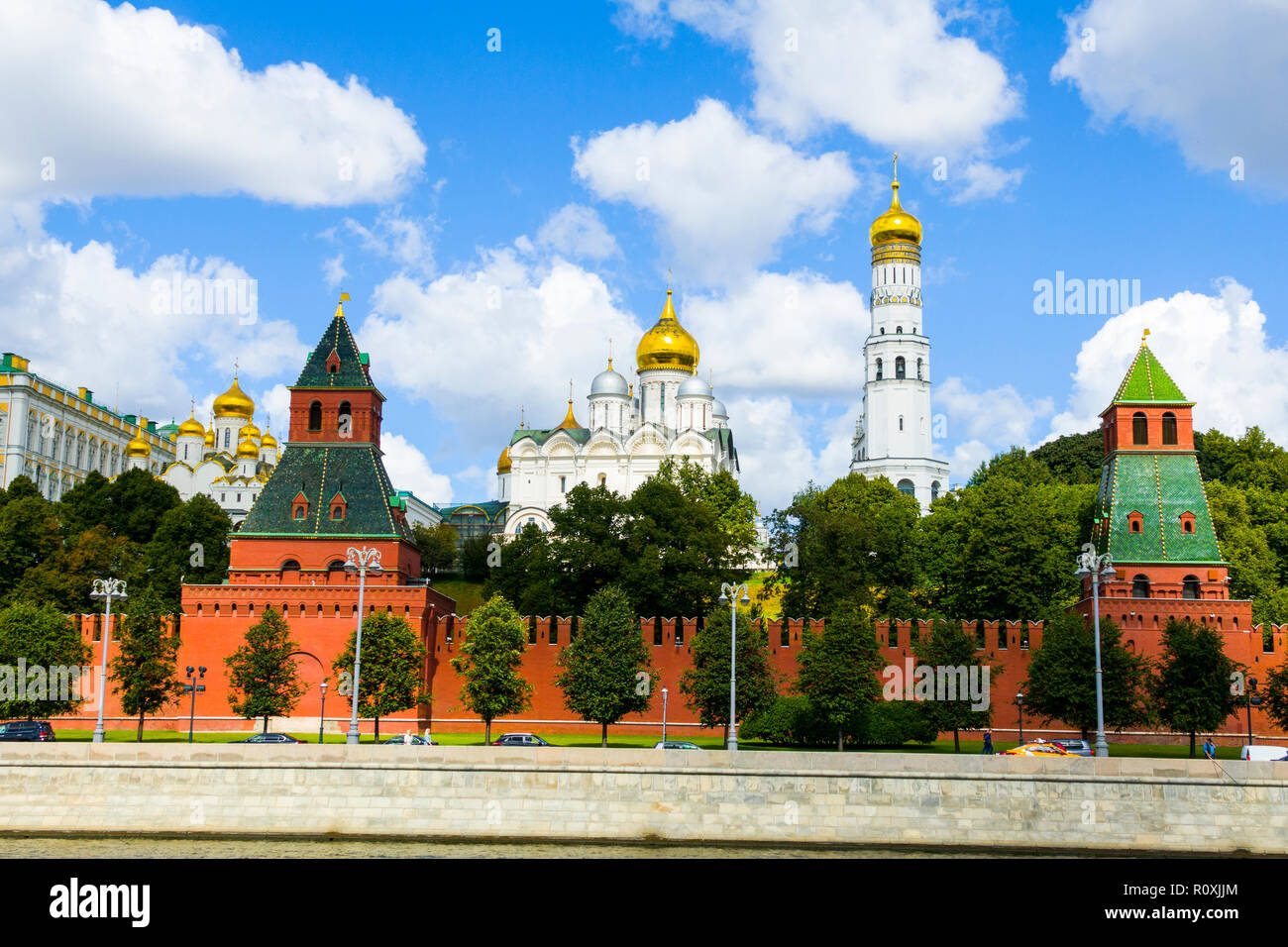 Kremlin Wall At Moscow Russian Moskva City National Capital Of Russia Stock Photo Alamy