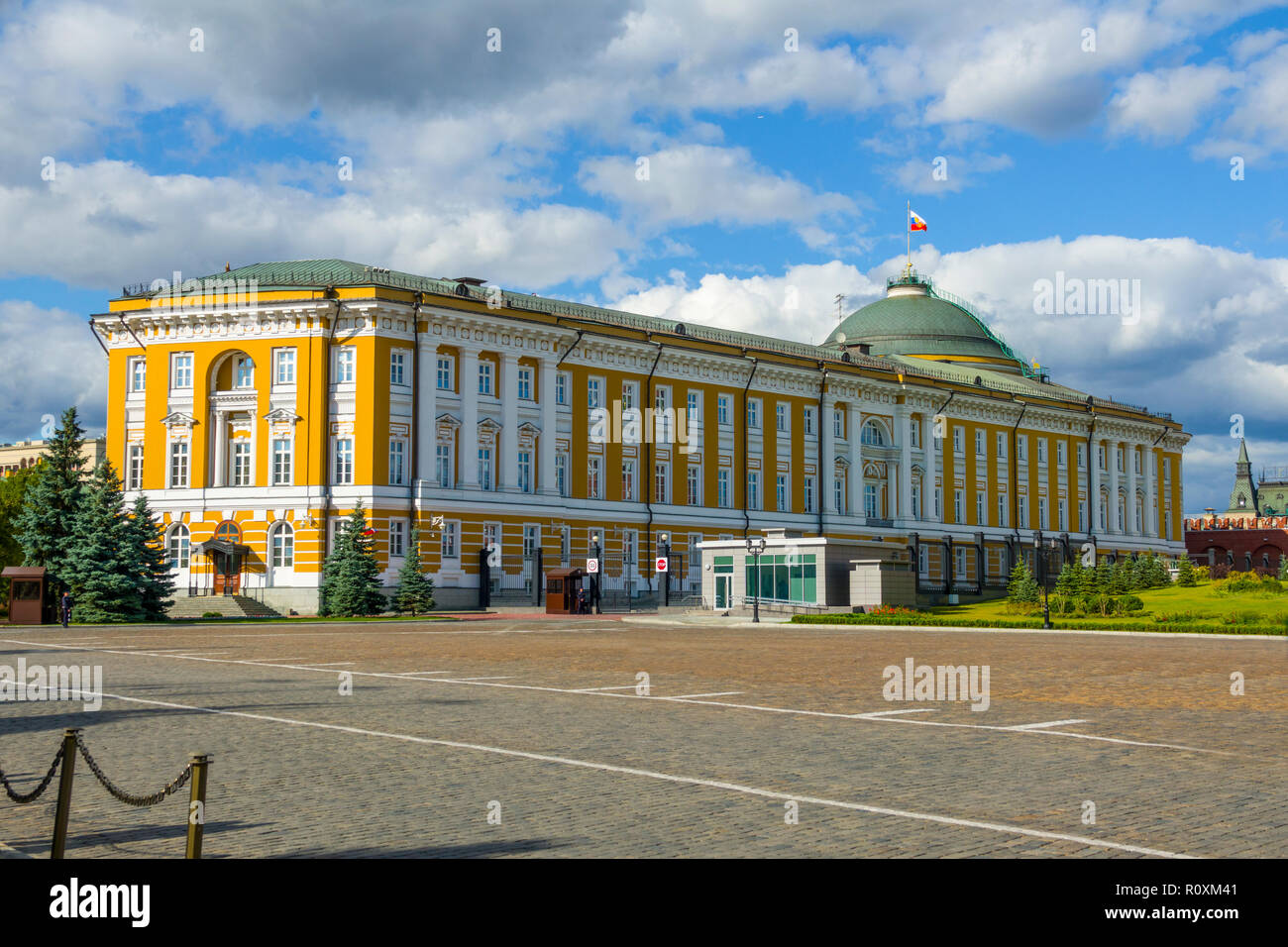 Kremlin Senate Building Inside The Kremlin Moscow Russian Moskva City National Capital Of Russia The Moscow Kremlin Russian Moskovskij Kreml Als Stock Photo Alamy