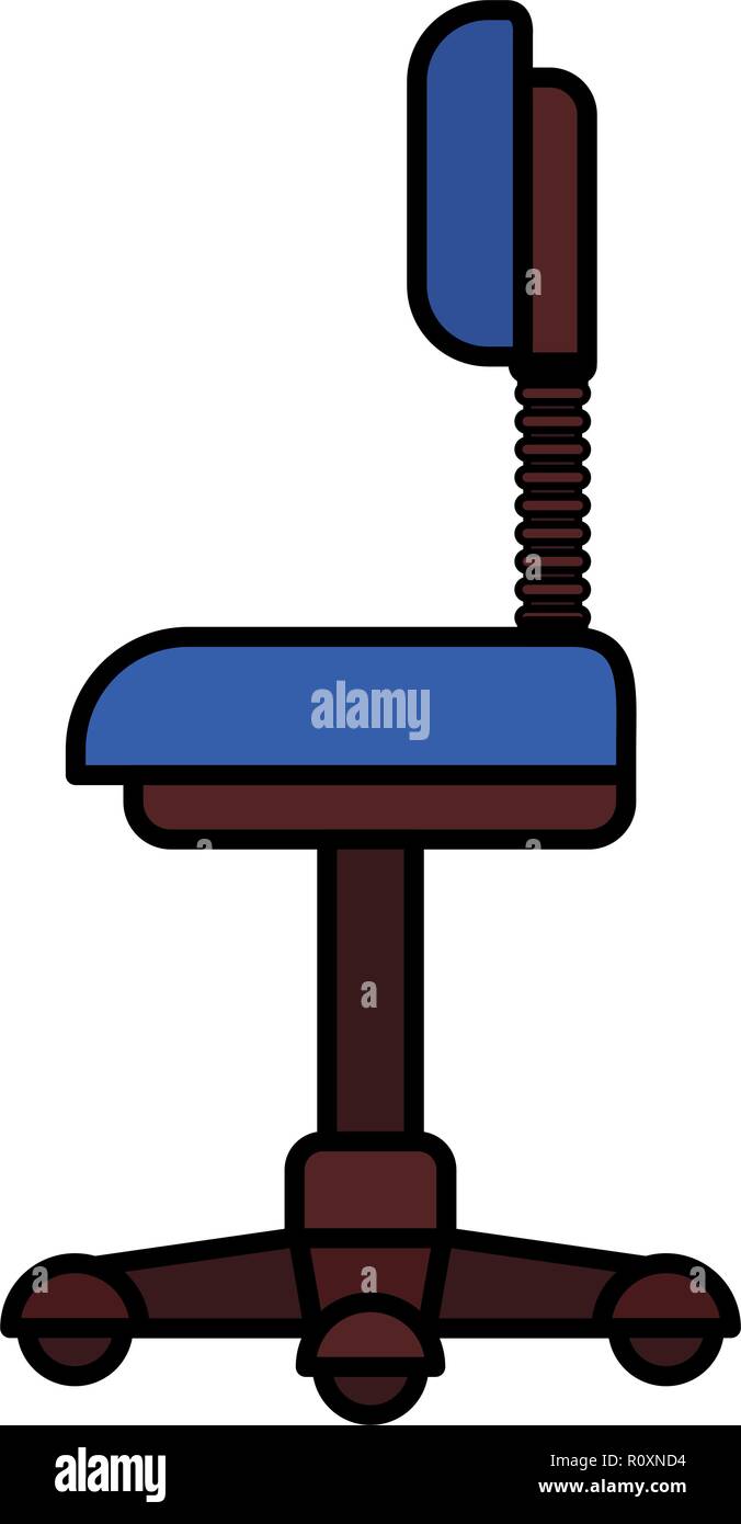 office chair isolated icon Stock Vector Image & Art - Alamy