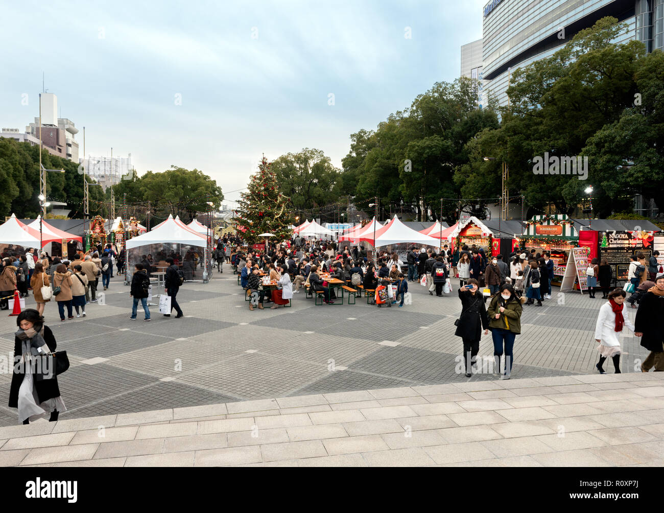 Christmas in Japan. Christmas Market in Nagoya Stock Photo Alamy