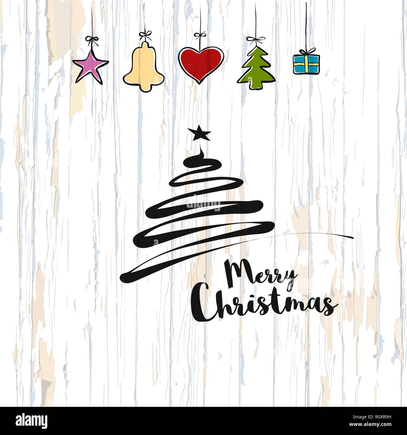 Hand christmas decoration Stock Vector Images Alamy Hand christmas decoration Stock Vector Images Alamy