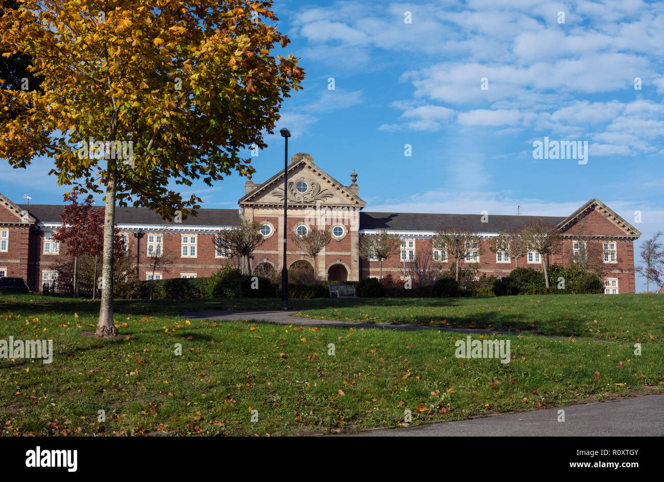 The former Hertford Hill Hospital, now part of Hatton Park housing