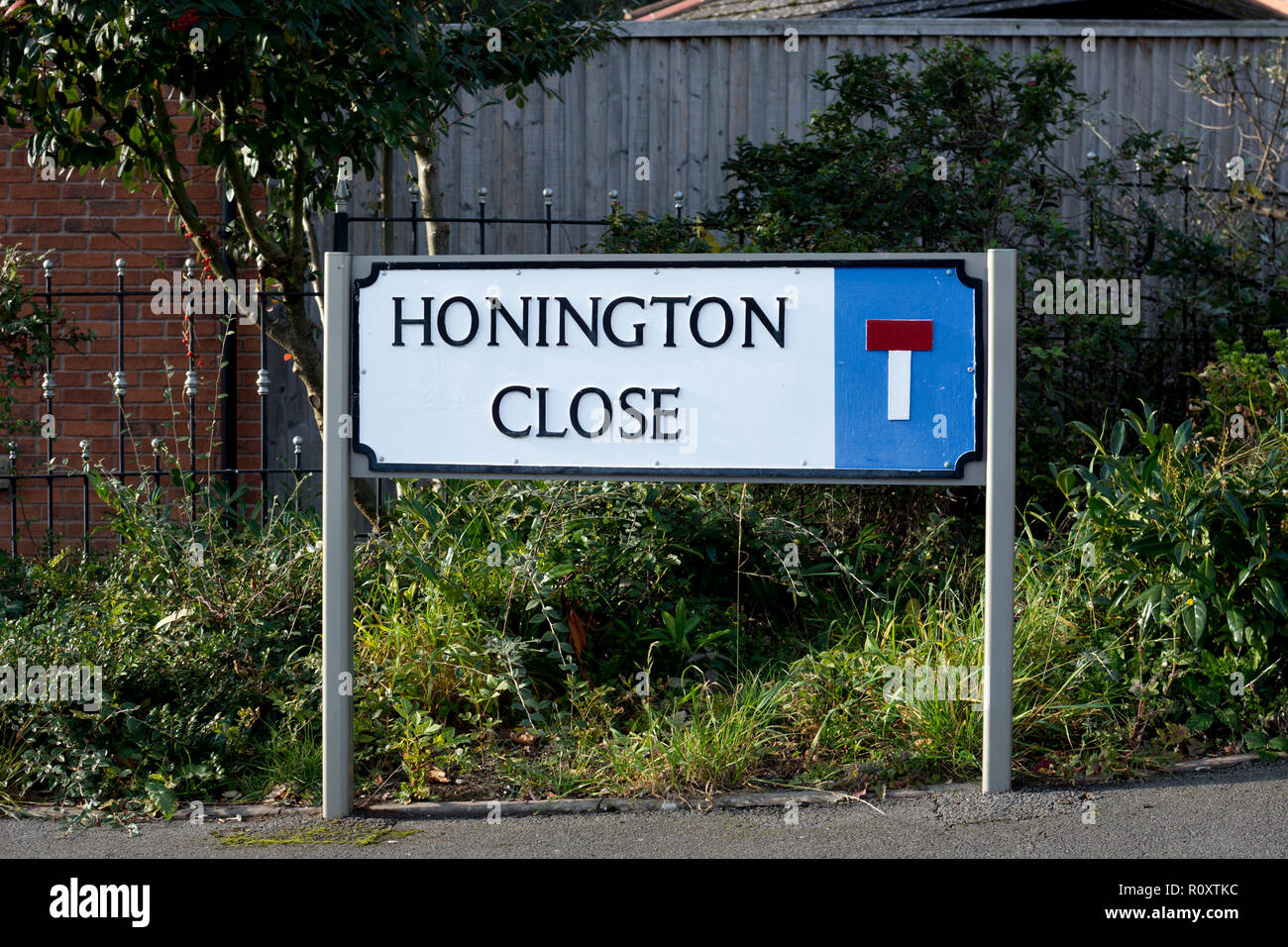 Cul de sac cul de sac sign hires stock photography and images Alamy