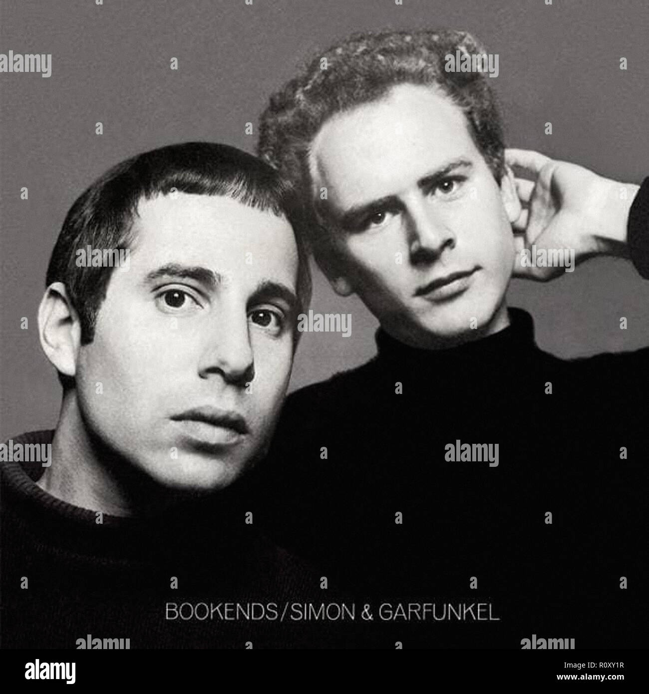BOOKENDS - SIMON & GARFUNKEL - Vintage cover album Stock Photo - Alamy