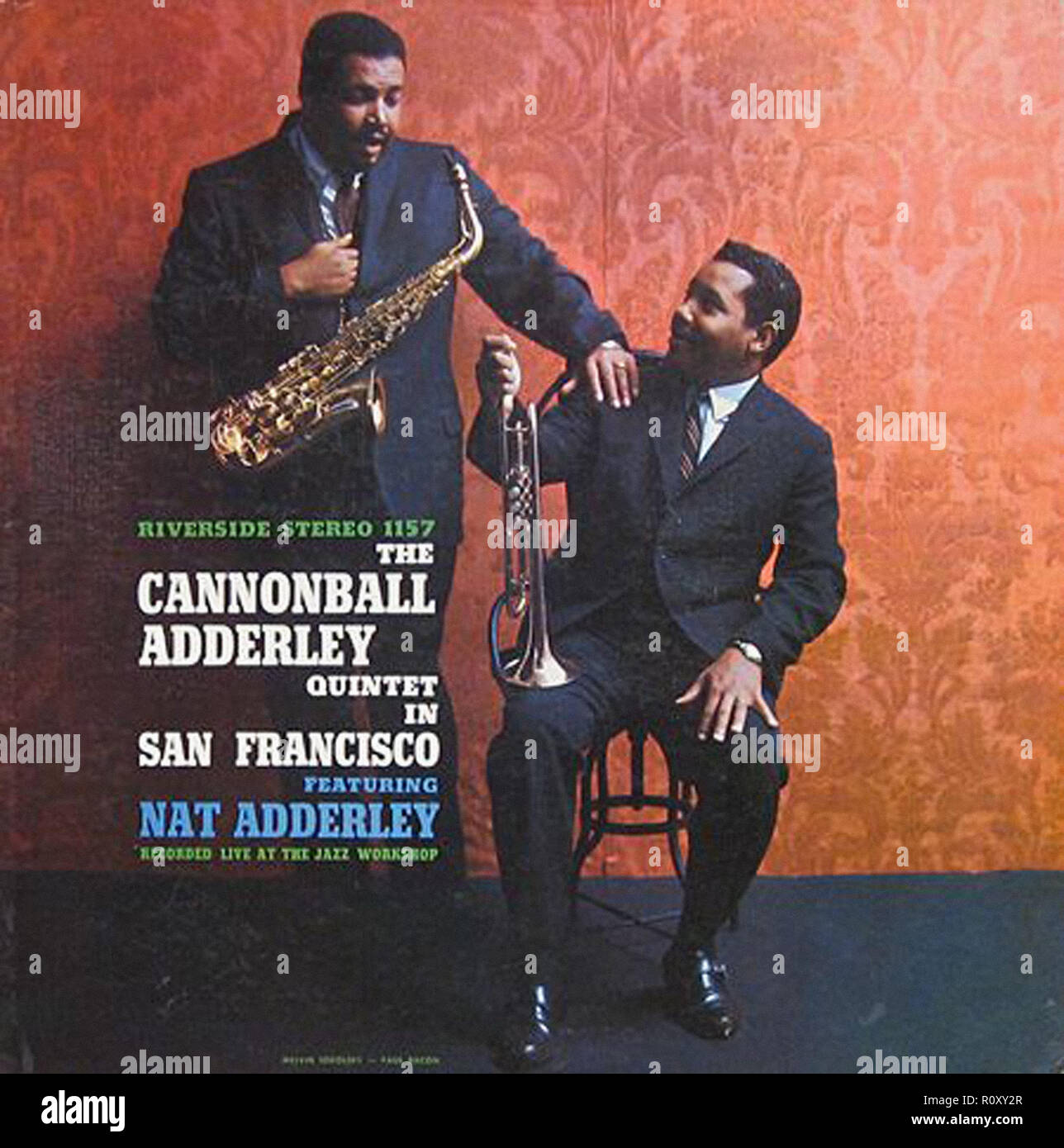 CANNONBALL ADDERLEY QUINTET SAN FRANCISCO - Vintage cover album Stock ...