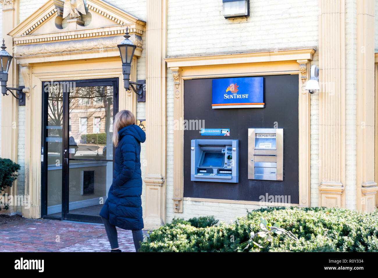 Bank america building washington dc hires stock photography and images