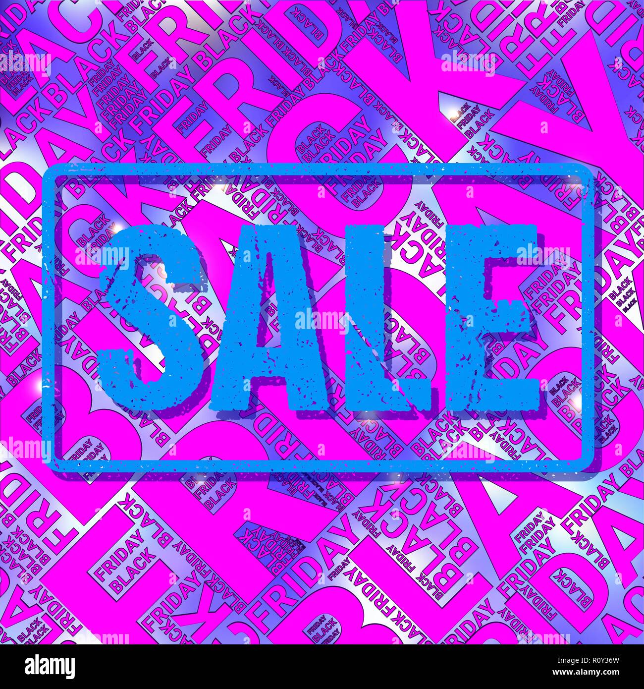 Black Friday Wordcloud. Typography concept. Text cloud. Vector illustration Stock Vector