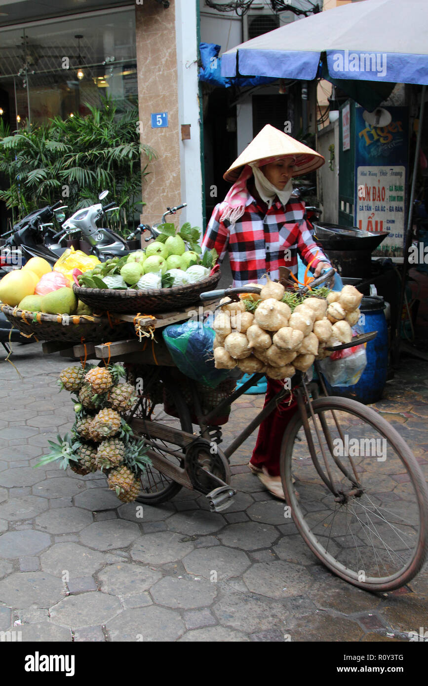 Mobile fruit vendor hires stock photography and images Alamy