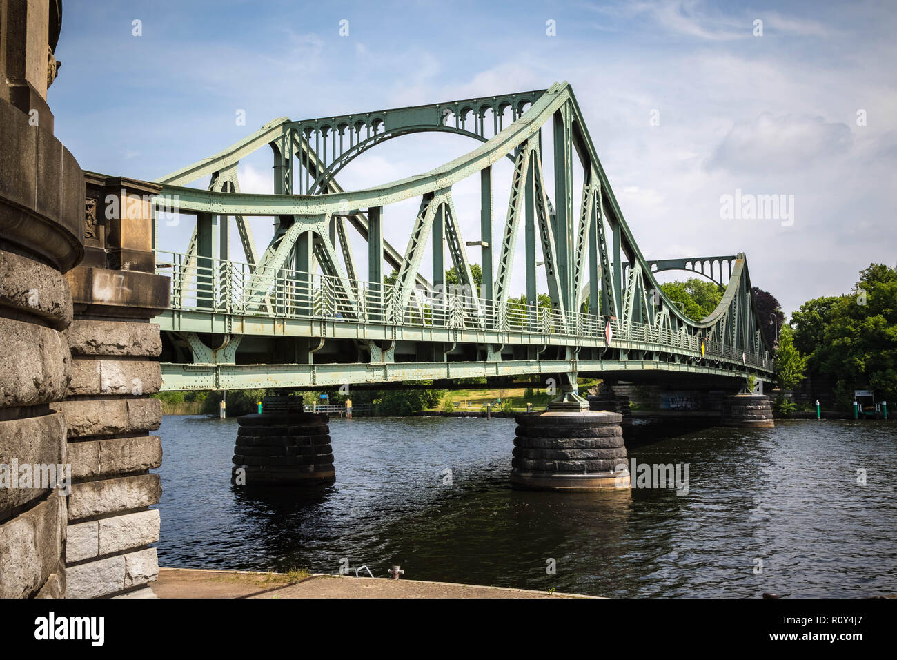 Glienicke Bridge, Potsdam Stock Photo Alamy