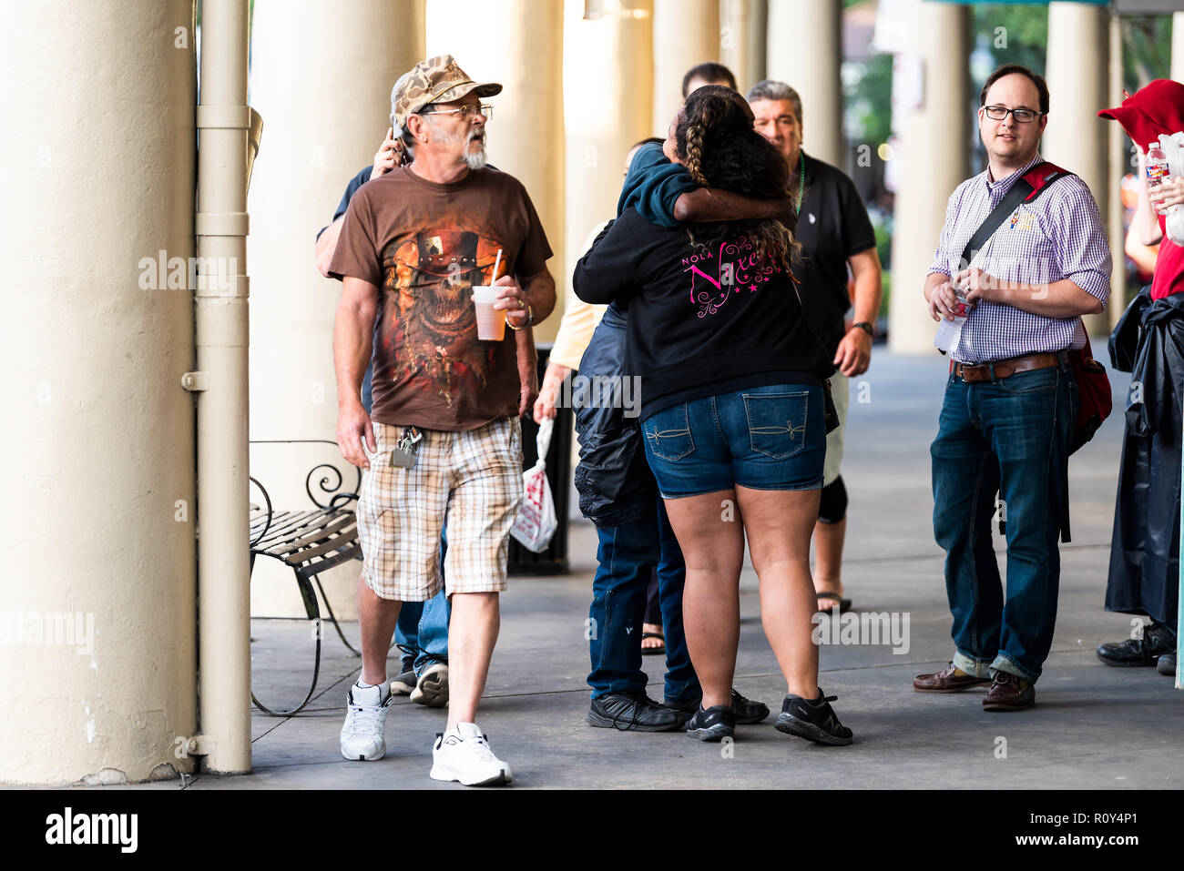 Famous people hugging hi-res stock photography and images - Alamy