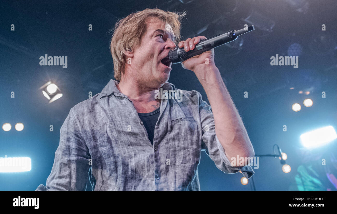 Berlin, Germany. 07th Nov, 2018. Singer Campino of the band Die Toten Hosen gives a concert at SO 36. The Kreuzberger Club SO 36 celebrates its 40th birthday this year. On this occasion the band performed there. Credit: Paul Zinken/dpa - ATTENTION: For editorial use only/dpa/Alamy Live News Stock Photo