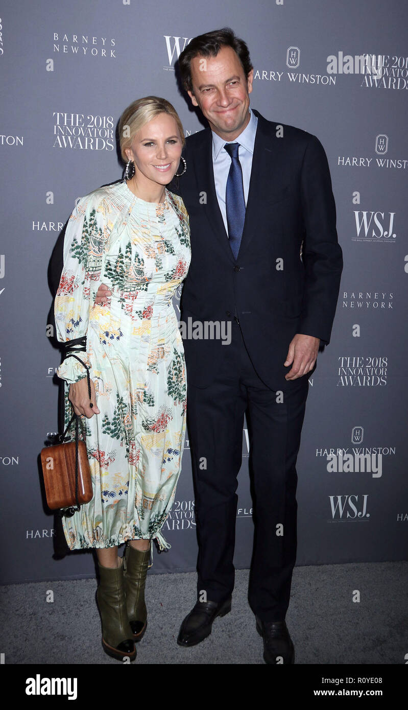 Tory Burch shows off GIANT engagement ring from fiancé Pierre-Yves Roussel