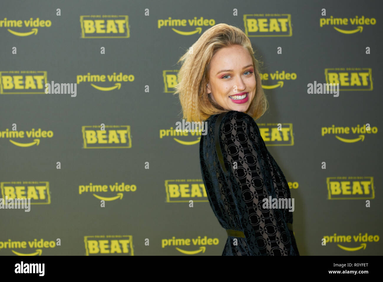 Berlin, Germany. 06th Dec, 2018. The actress Laura Berlin comes to the film  premiere of the film Dogs of Berlin in the Kino International. Credit:  Annette Riedl/dpa/Alamy Live News Stock Photo 