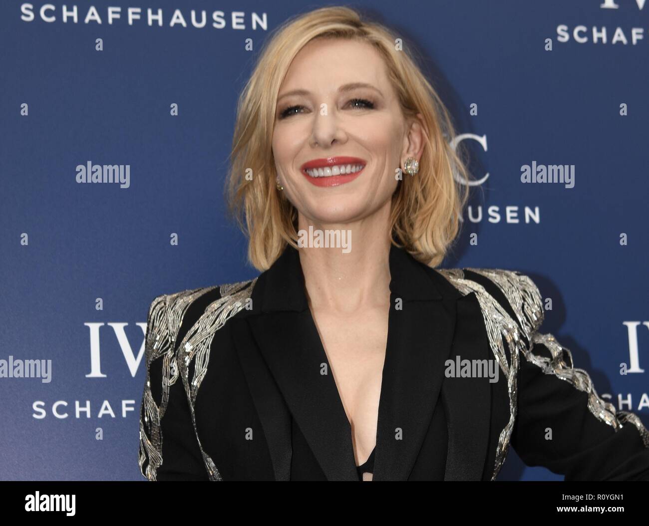 Shanghai, Shanghai, China. 8th Nov, 2018. Shanghai, CHINA-Australian Actress Cate Blanchett shows at a promotional event in Shanghai, China. Credit: SIPA Asia/ZUMA Wire/Alamy Live News Stock Photo