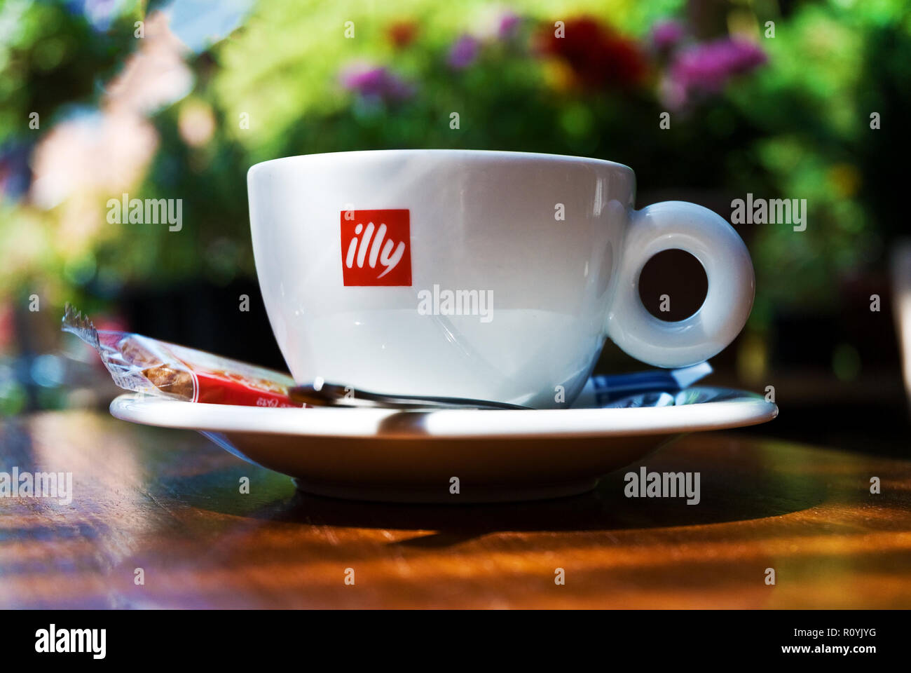 Illy Coffee Cup Stock Photo