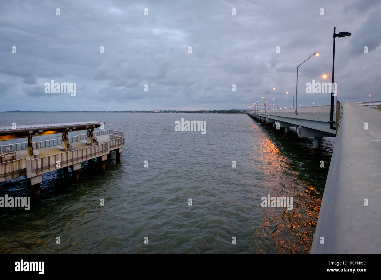 On the Ted Smout Bridge Stock Photo Alamy