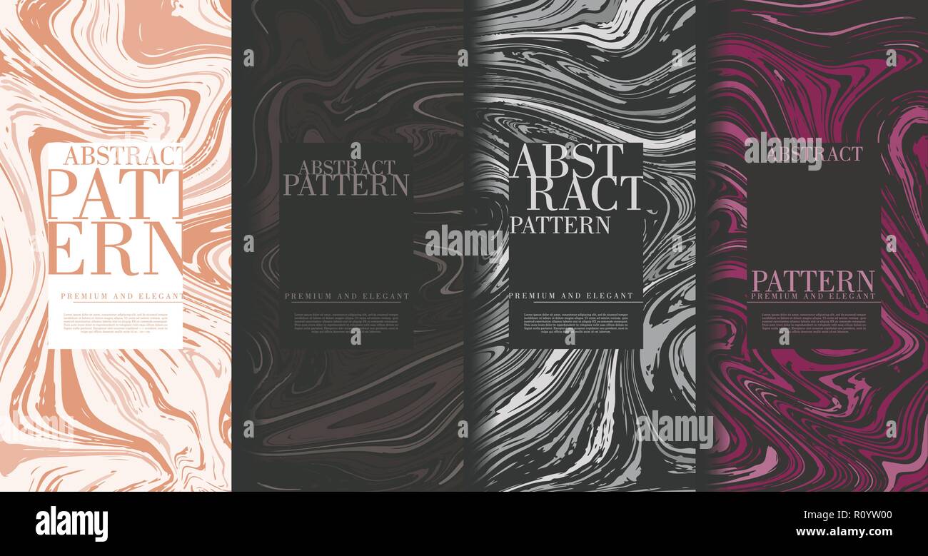 Abstract Pop Art Pattern Marble Element Classy Background Template