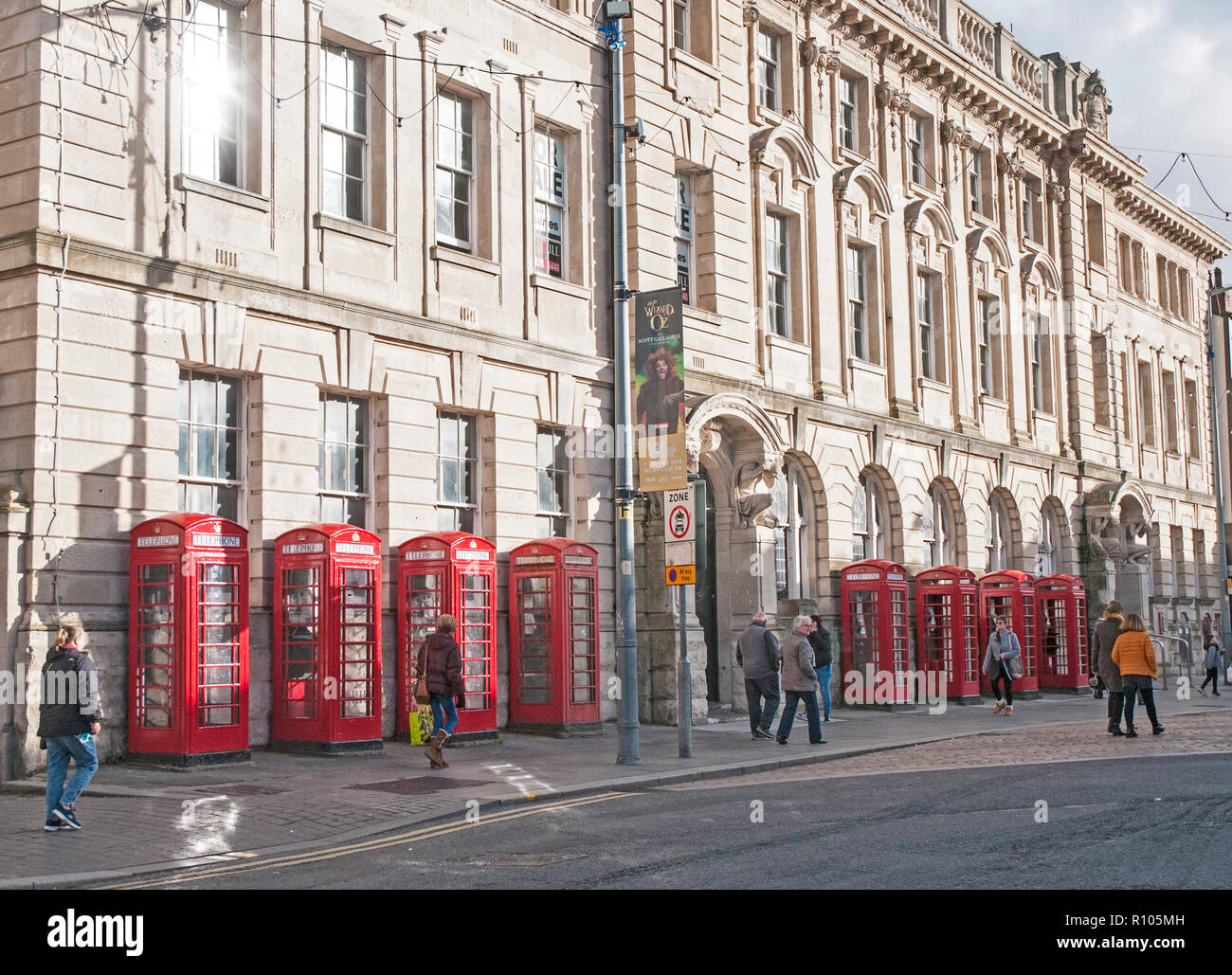 Post office and phone box hires stock photography and images Alamy