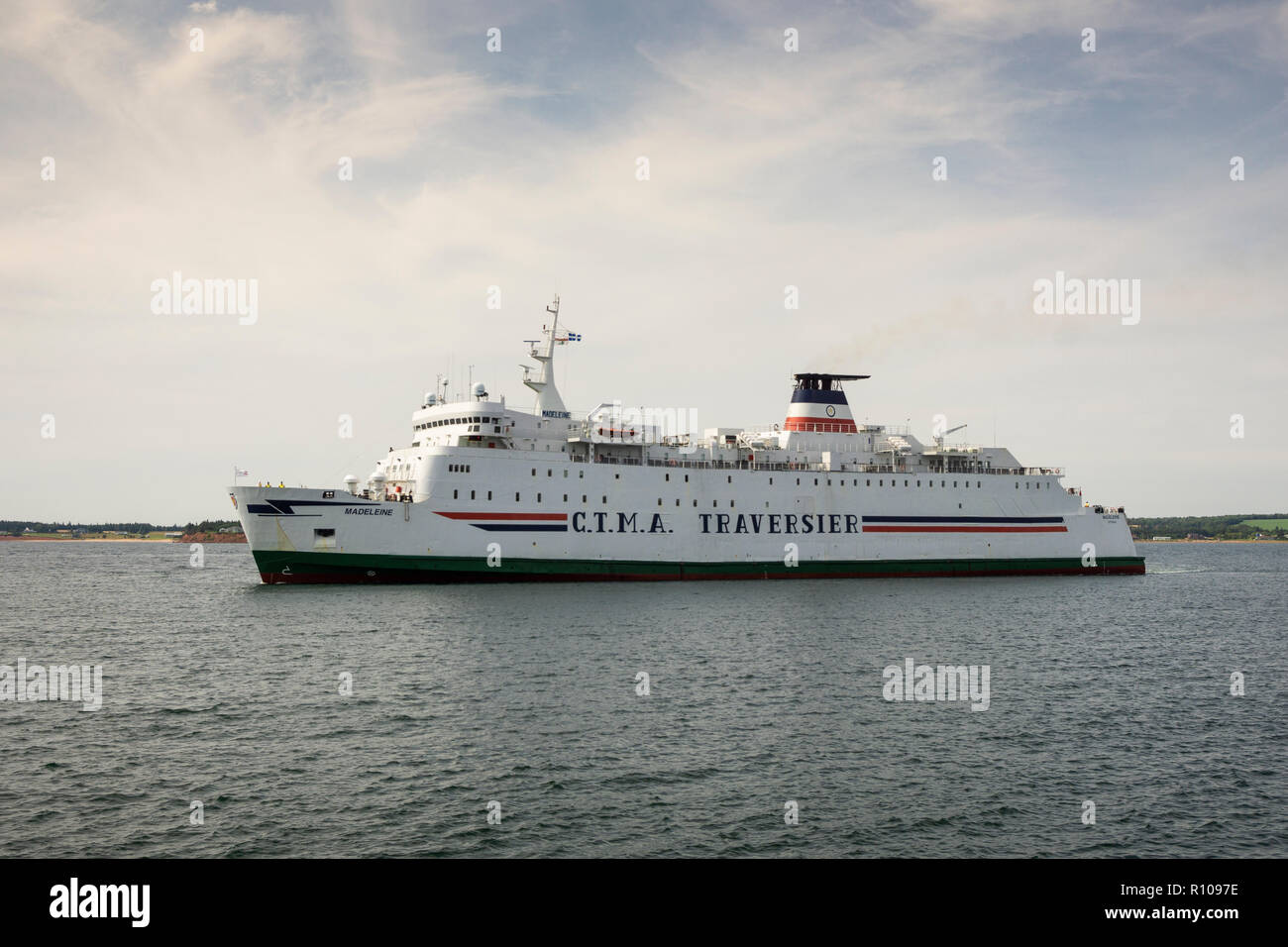 CTMA ferry Madeleine runs between Souris, PEI, and the Magdalen Islands