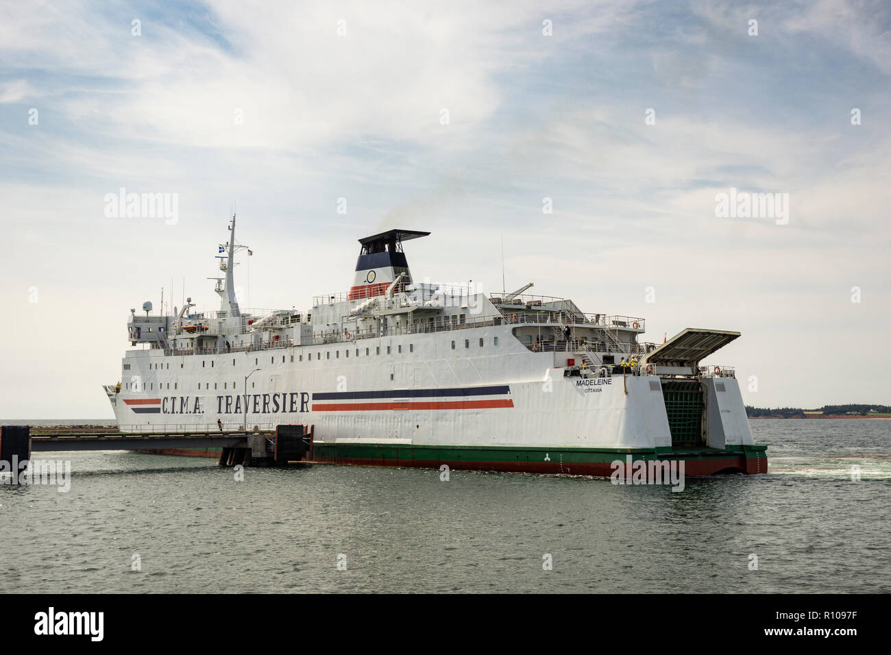 CTMA ferry Madeleine runs between Souris, PEI, and the Magdalen Islands