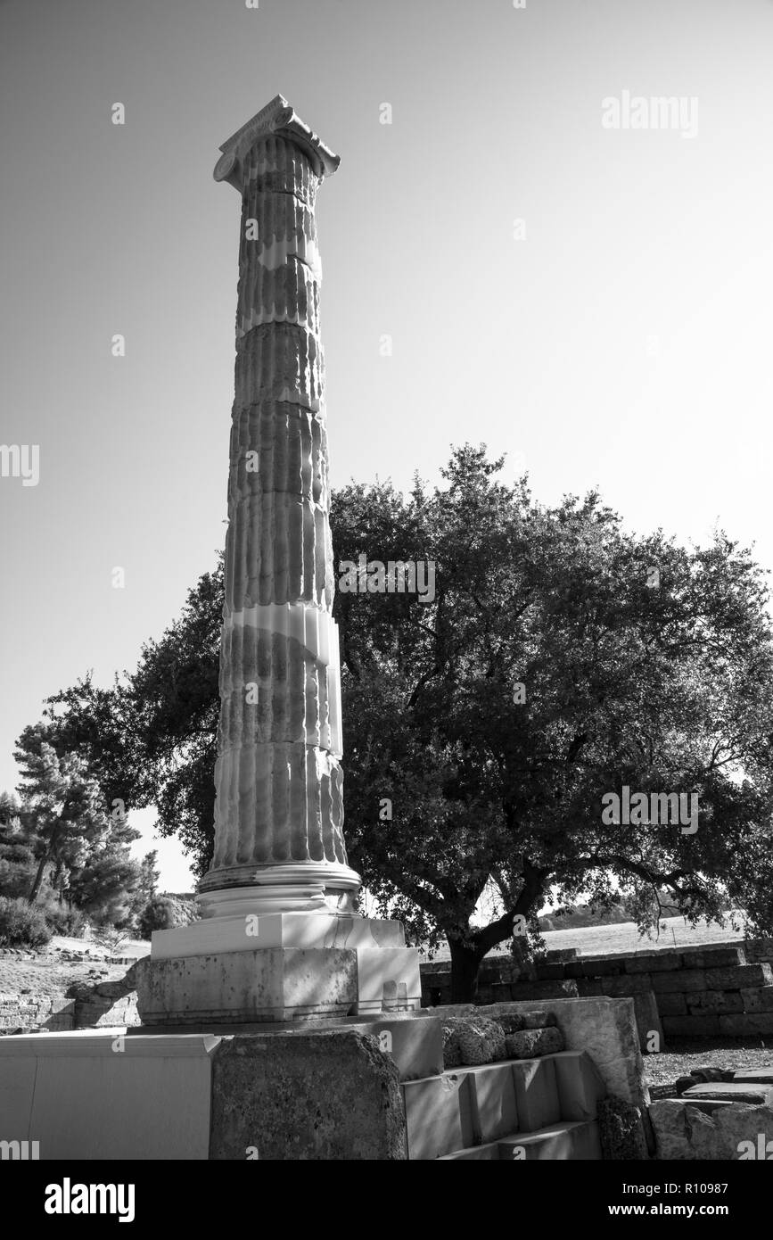 Ionic column hi-res stock photography and images - Alamy