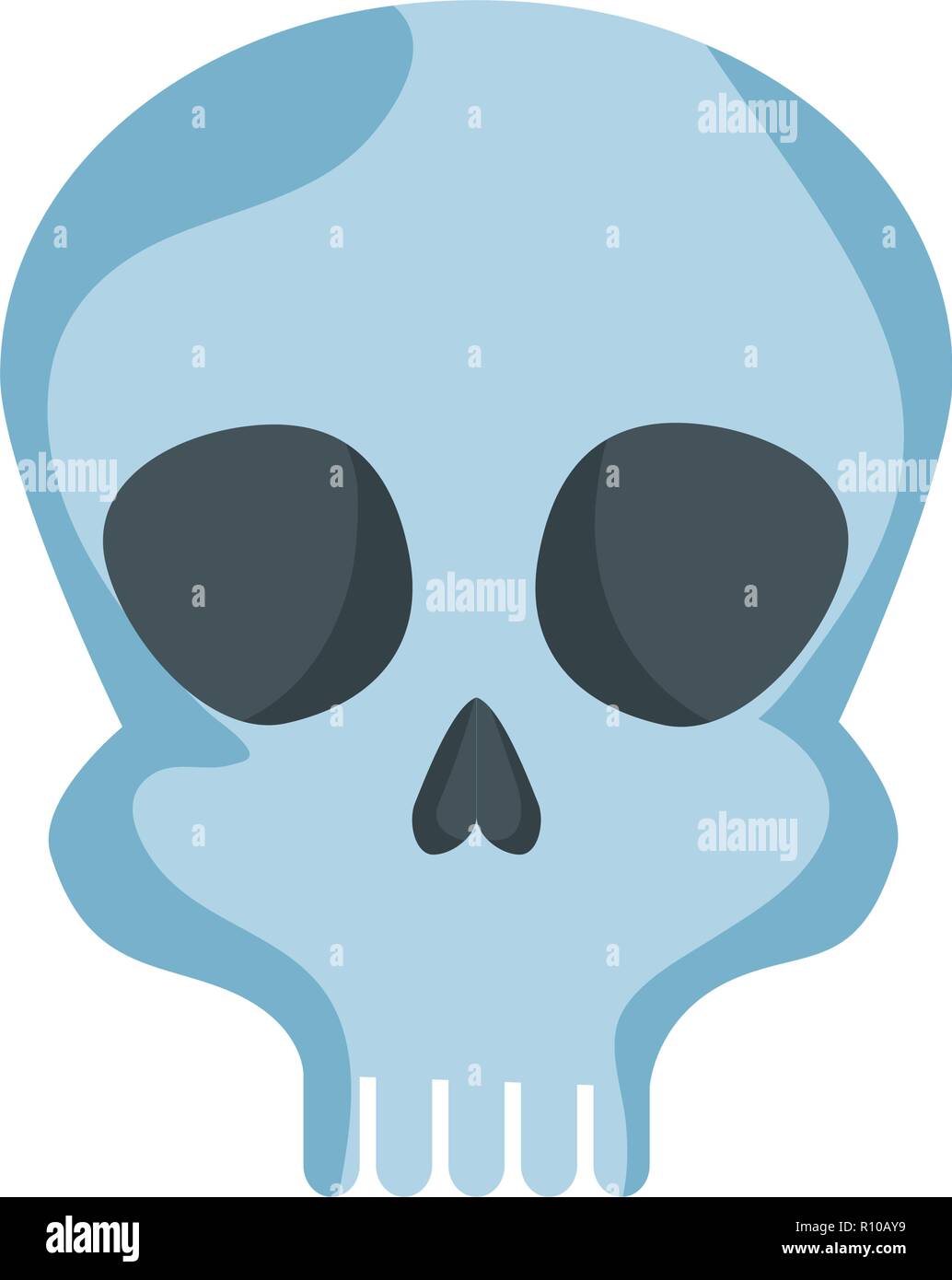 skull head isolated icon vector illustration design Stock Vector Image ...