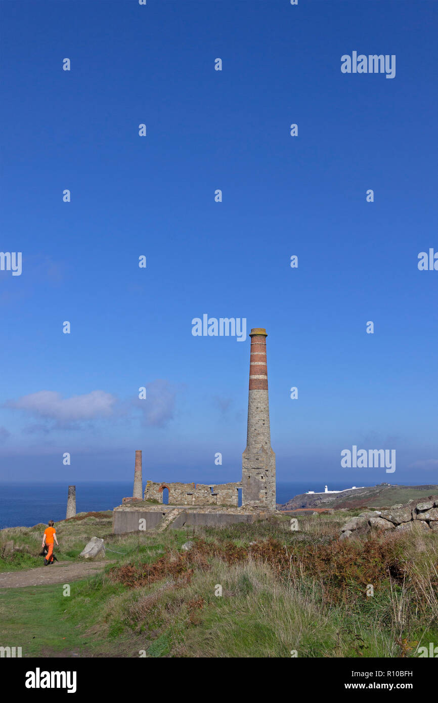 Levant tin mine, Trewellard, Cornwall, England, Great Britain Stock Photo Alamy