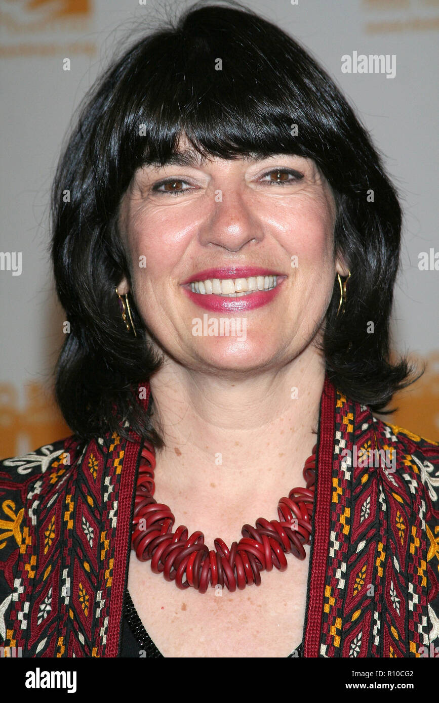 NEW YORK - April 7: Correspondent Christiane Amanpour at The Food Bank For New York CityÕs 5th Annual Can-Do Awards Dinner.  (Photo by Steve Mack/S.D. Mack Pictures). Stock Photo