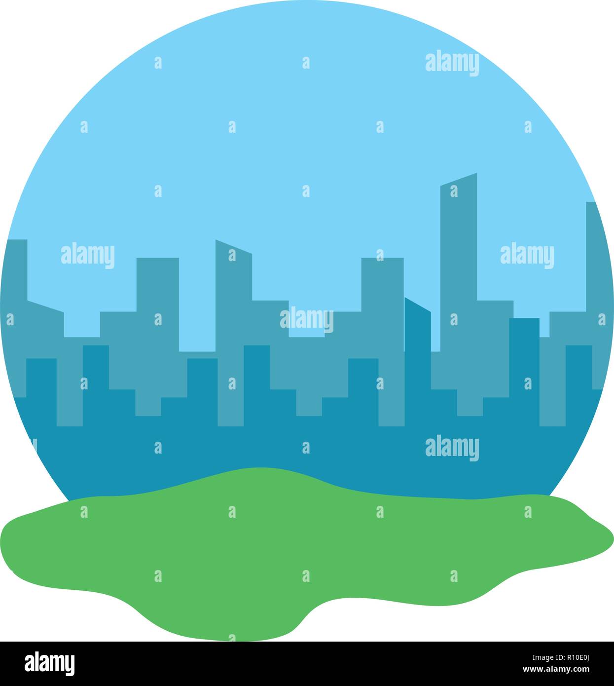 park landscape scene icon Stock Vector Image & Art - Alamy