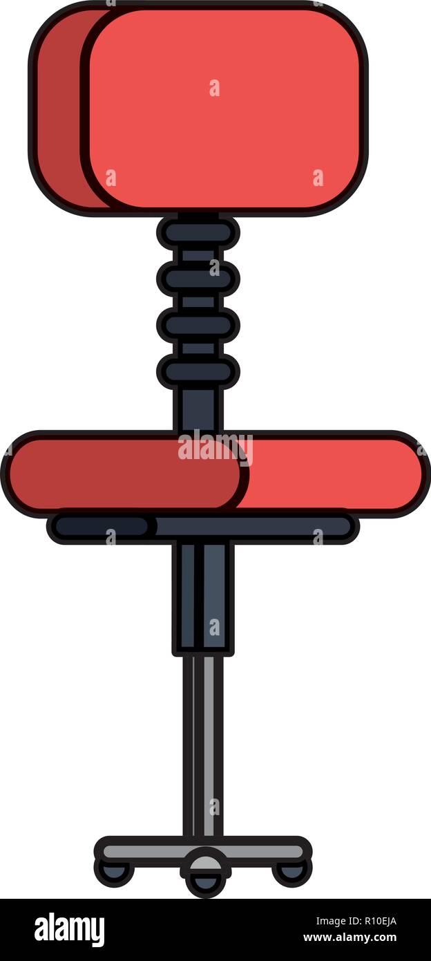 office chair isolated icon Stock Vector Image & Art - Alamy