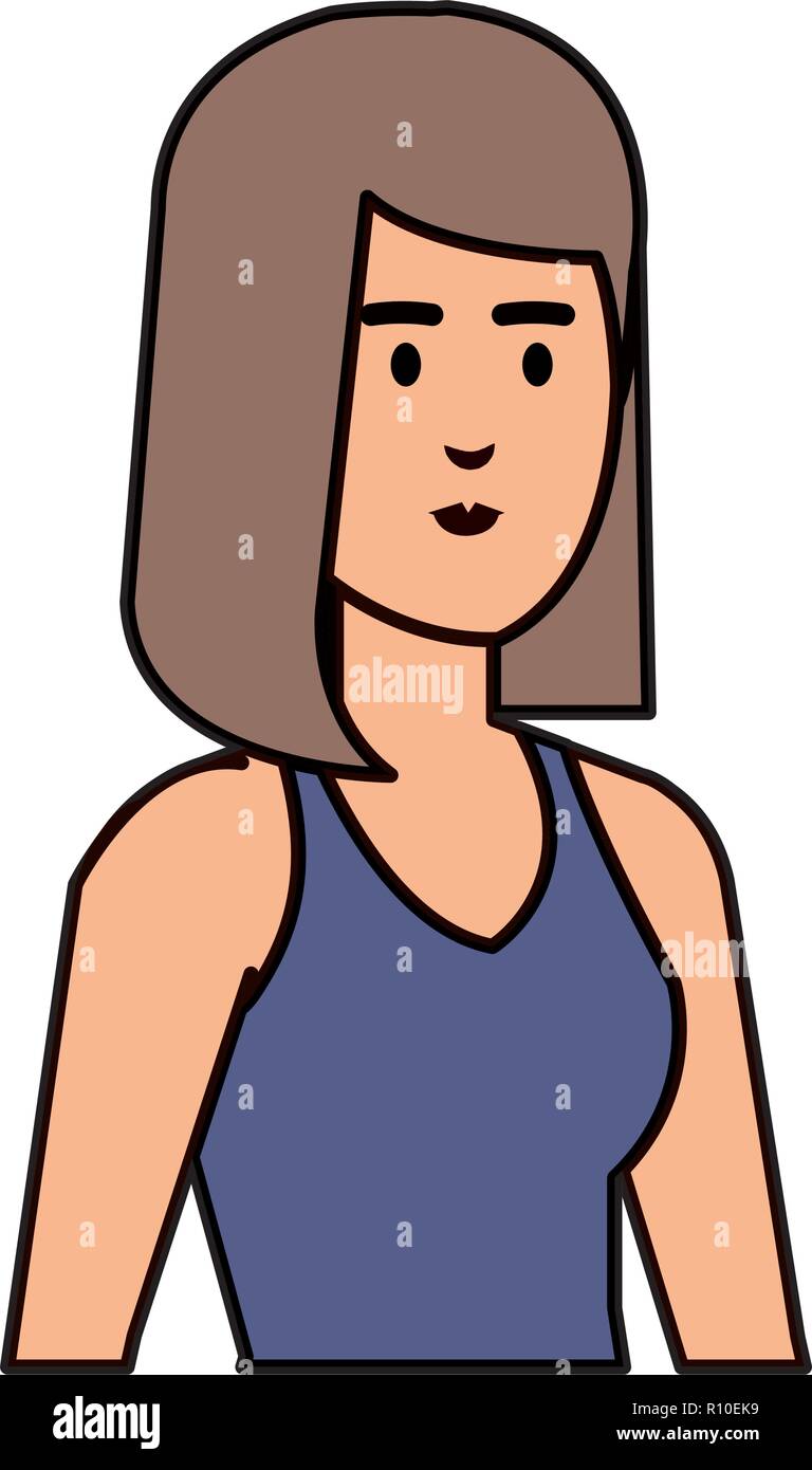 beautiful woman avatar character Stock Vector Image & Art - Alamy