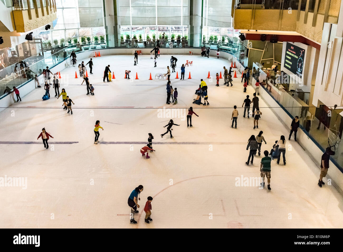 Chinese Ice Skating Rink in Hong Kong, China Stock Photo Alamy