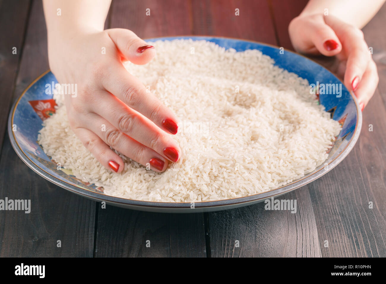 Mixing Rice High Resolution Stock Photography and Images Alamy