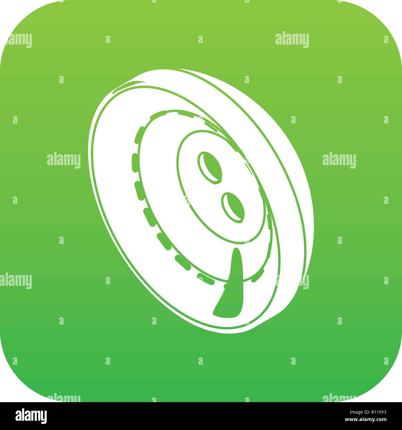 Men clothes button icon green vector Stock Vector Image & Art - Alamy