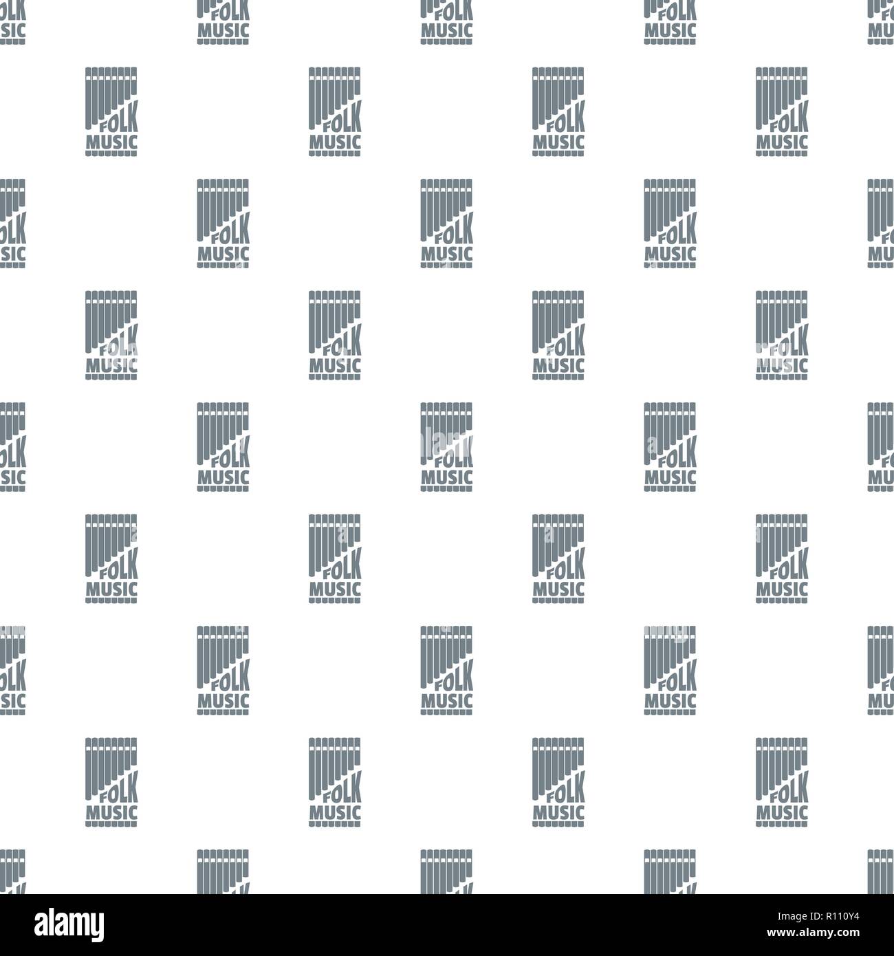 Flute pan pattern vector seamless Stock Vector Image & Art - Alamy