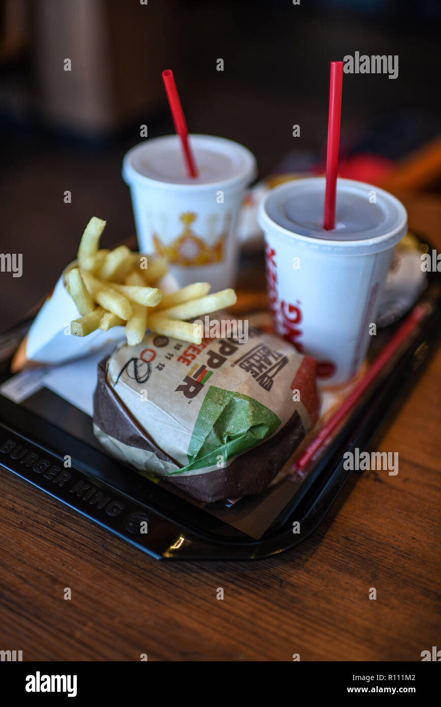 Burger king menu hires stock photography and images Alamy