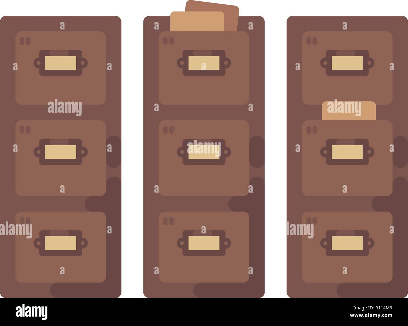 Card catalog icon Stock Vector Images - Alamy