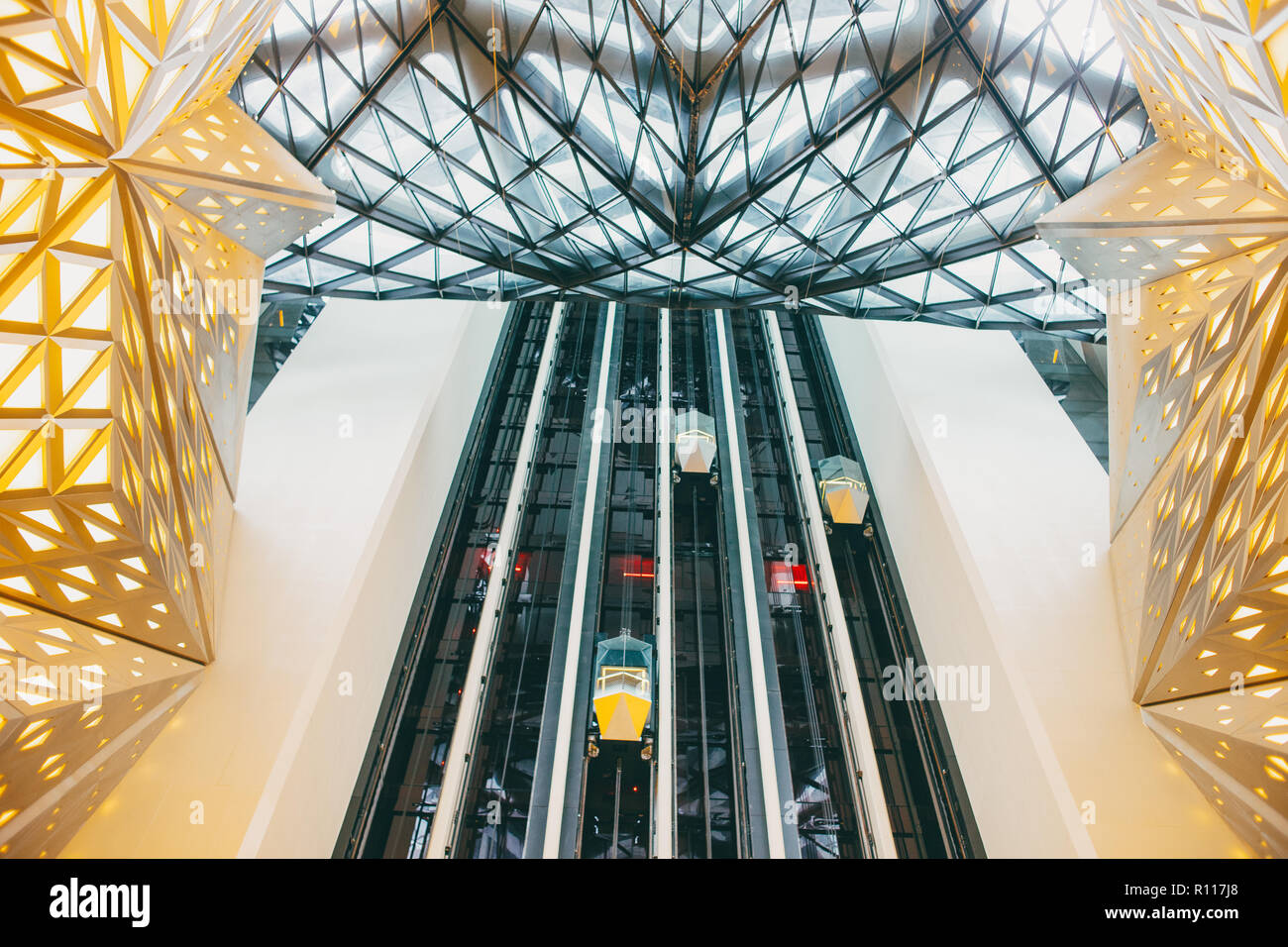 Morpheus hotel, luxury accommodation in Macau. Stock Photo