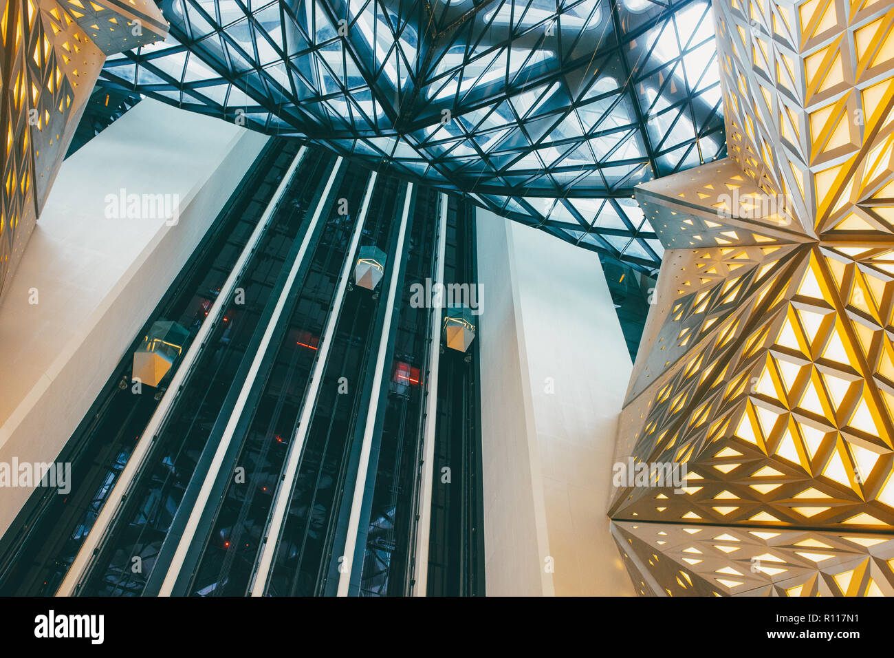 Morpheus hotel, luxury accommodation in Macau. Stock Photo