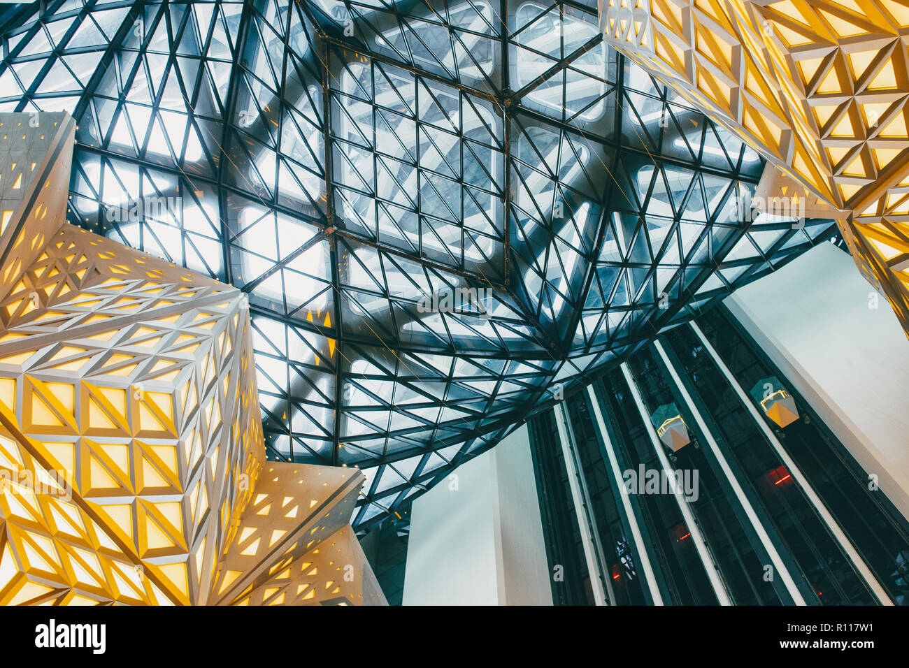 Morpheus hotel, luxury accommodation in Macau. Stock Photo