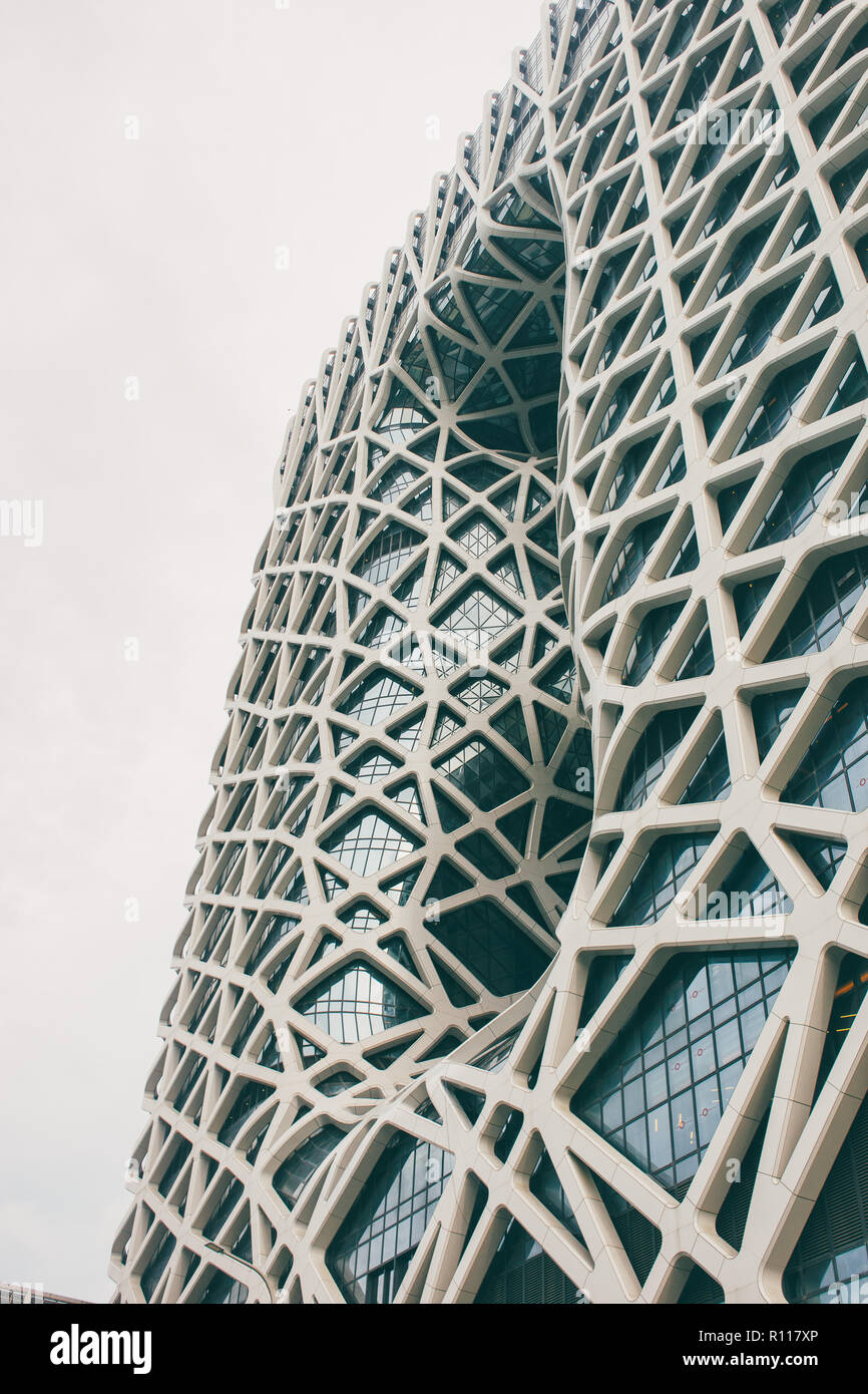 Morpheus hotel, luxury accommodation in Macau. Stock Photo