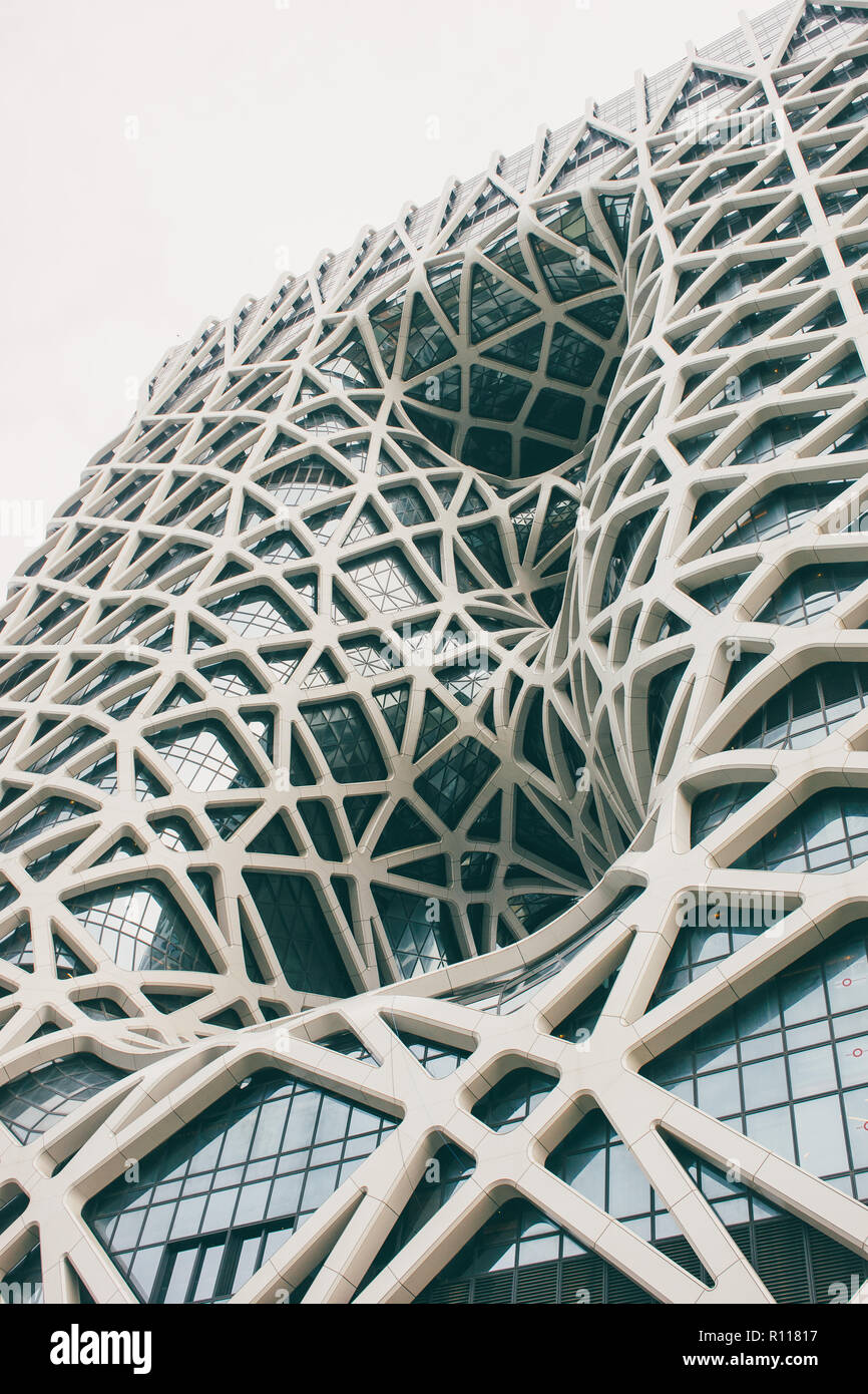 Morpheus hotel, luxury accommodation in Macau. Stock Photo