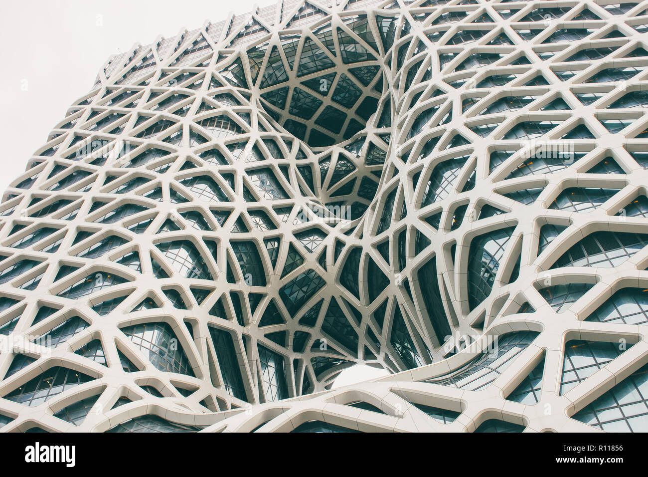Morpheus hotel, luxury accommodation in Macau. Stock Photo
