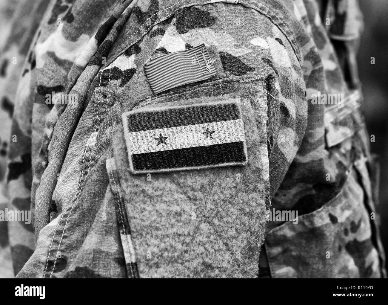 Syrian civil war soldiers Black and White Stock Photos & Images - Alamy