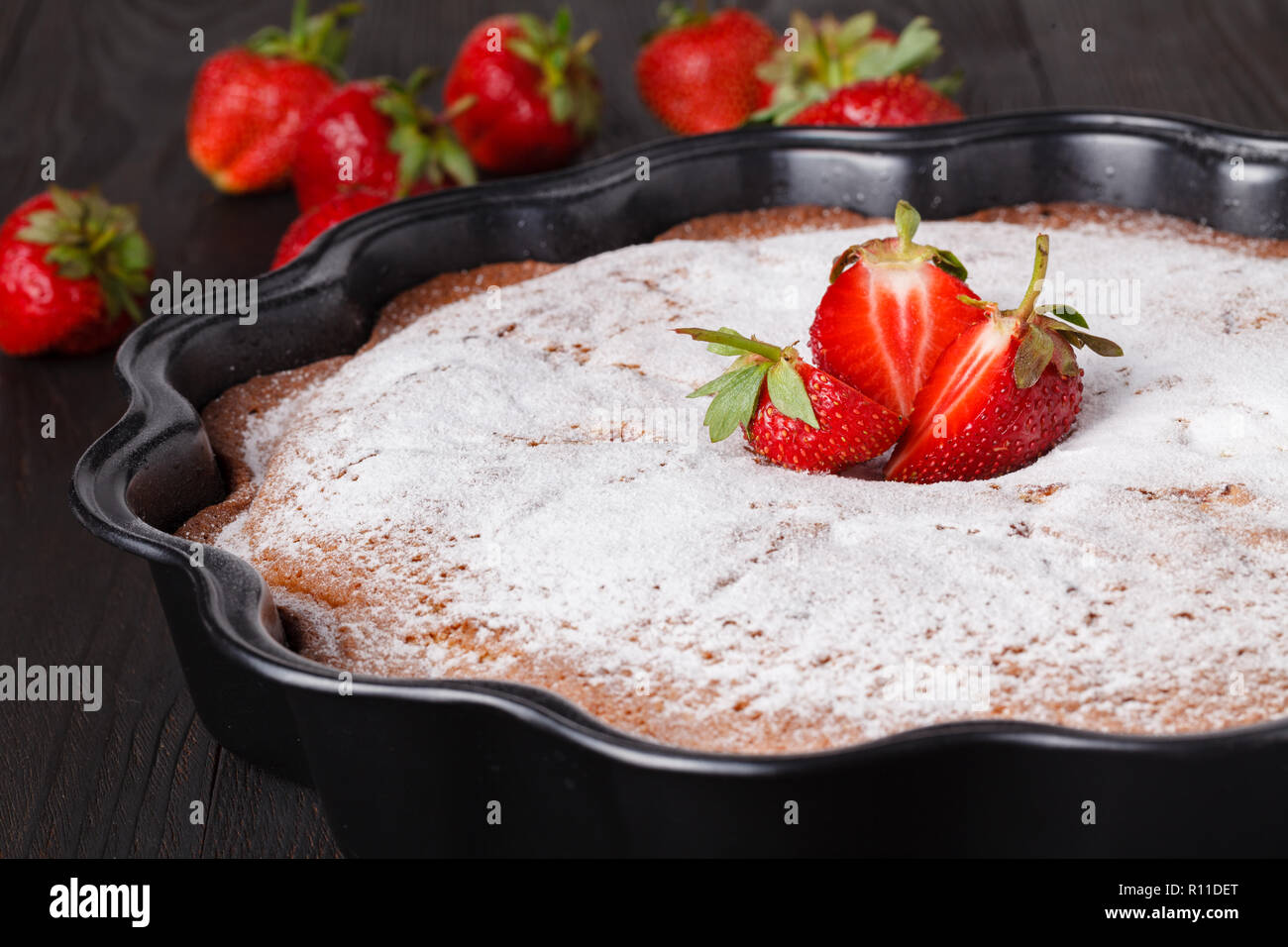 homemade-fresh-baked-delicious-traditional-strawberry-pie-stock-photo