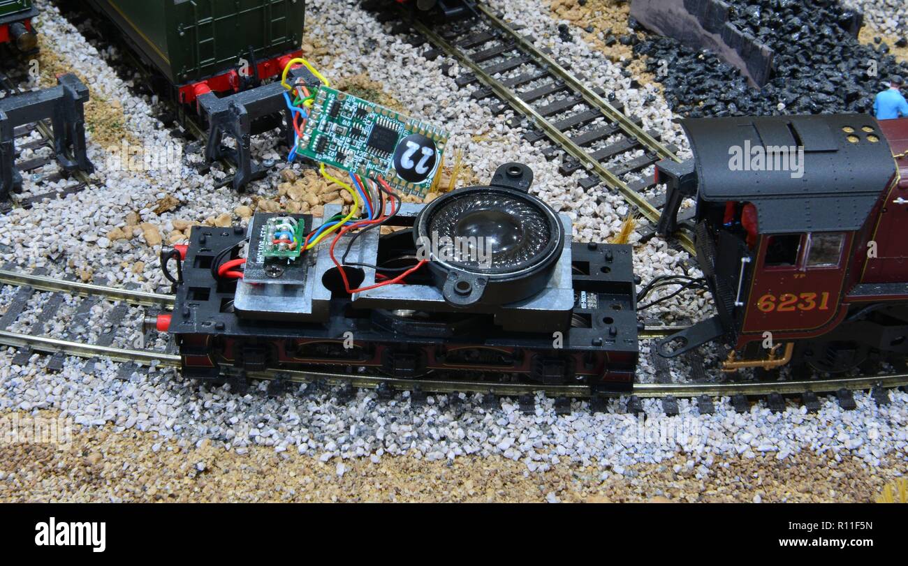 model of a train